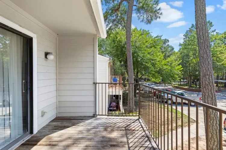 Rent Ground Floor Condo in The Woodlands with Modern Upgrades