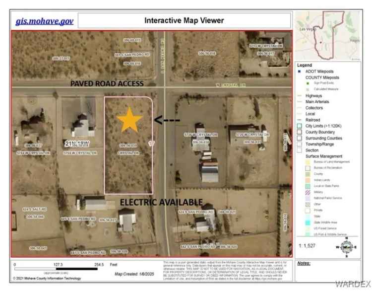 Land For Sale in Golden Valley, Arizona