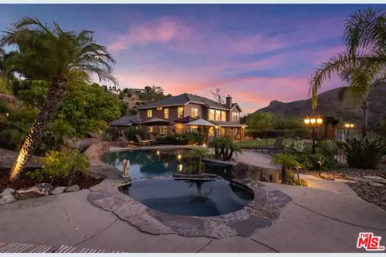 Buy Hillside Home in West Hills with Panoramic Views and Resort-Style Backyard