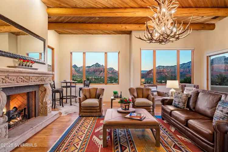 Buy Luxury Home in Sedona with Stunning Red Rock Views