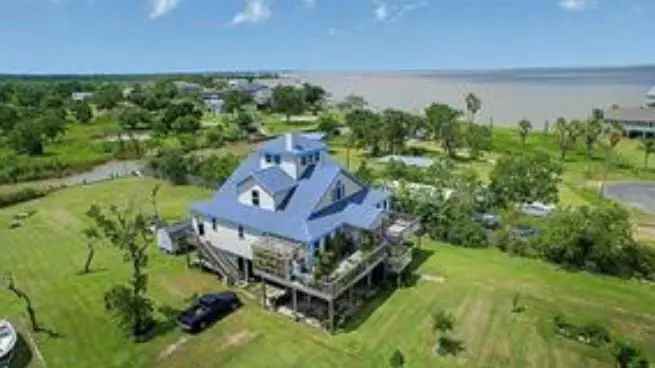 Buy House with Panoramic Bay Views in Oak Island with Unique Features