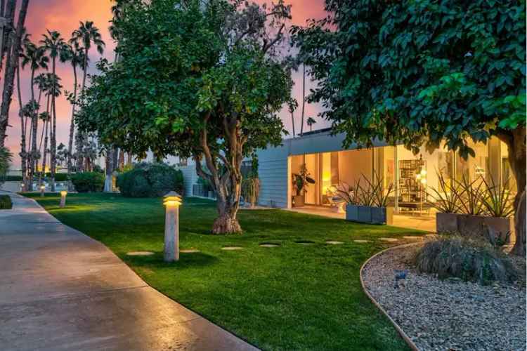 Buy house in Palm Springs with mid-century charm and modern updates