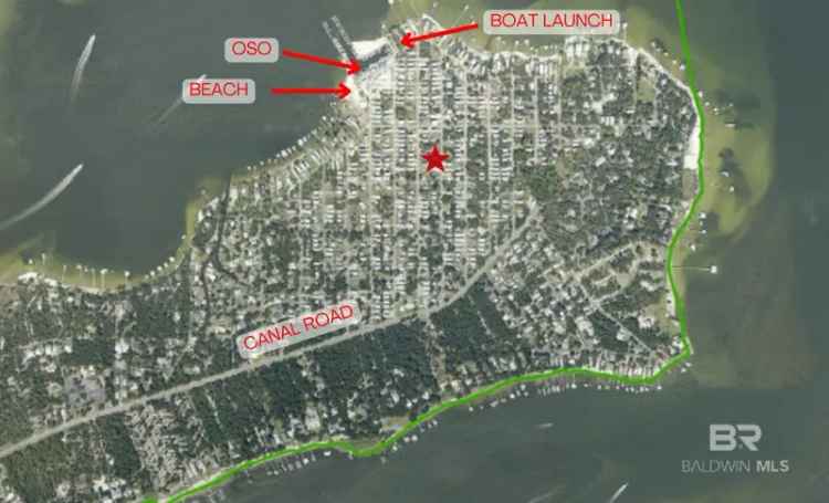 Vacant Lot for Sale in Bear Point for Coastal Cottage Construction