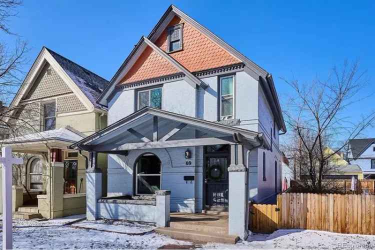 Buy single family home near Wash Park with historic charm and modern luxury