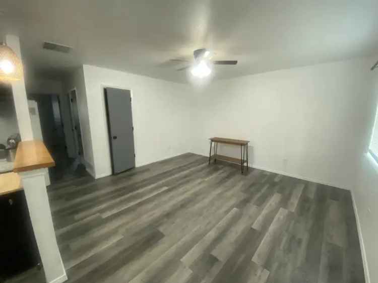 Rent Apartment Unit with Modern Amenities and Fenced Yard