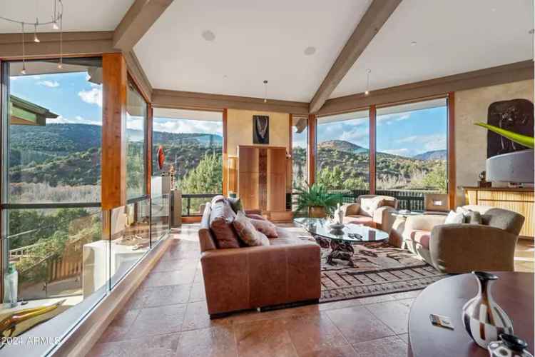 Buy House in Sedona Arizona with Majestic Mountain Views and Spa