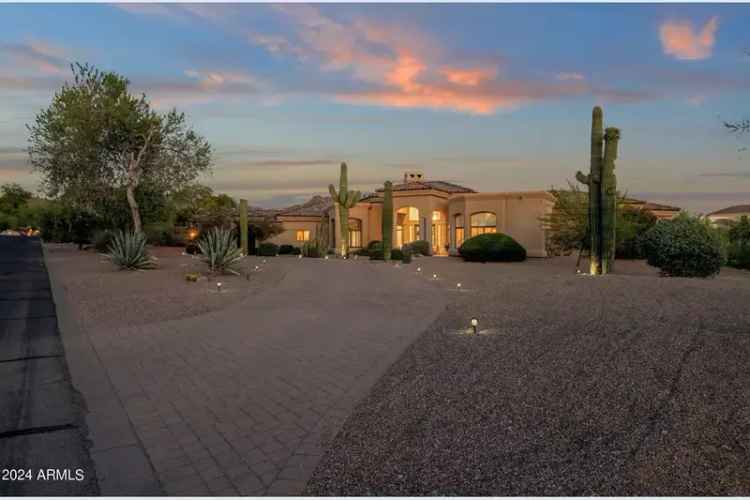 Buy Elegant Single Family Home with Scenic Views in North Scottsdale