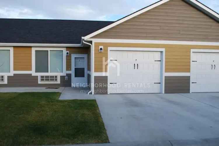 Rent Apartment in Big Sky Patio Homes Idaho Falls with Garage and Pet Friendly