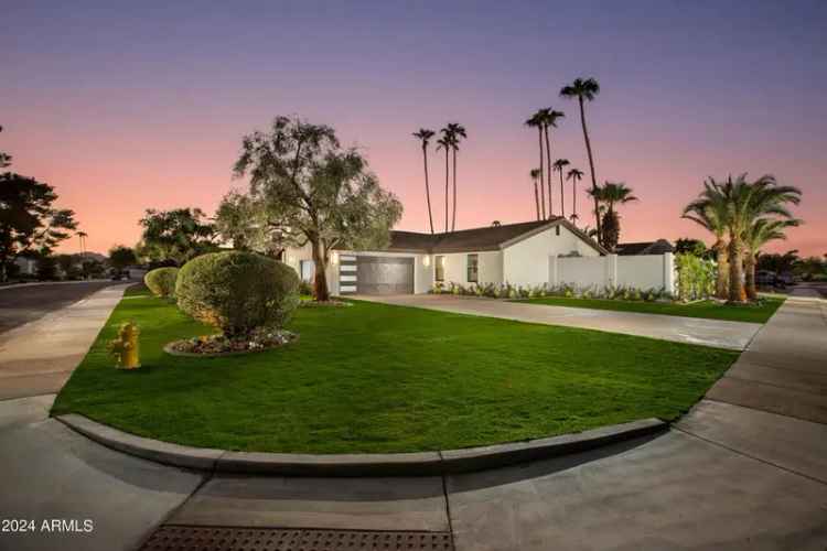 Luxury Buy Single Level Home in McCormick Ranch with Resort Style Features