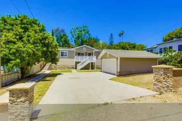 Rent Spacious 4 Bedroom Home in Lemon Grove Pet Friendly with Huge Yard