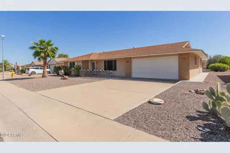 Buy Home in Sun City Adult Community with 2 Car Garage and Granite Counters