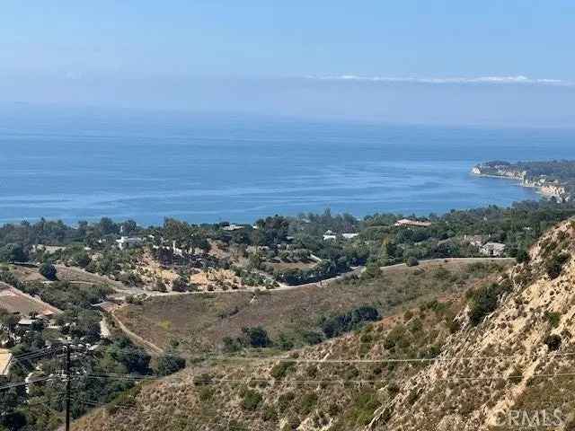 Land For Sale in 4831, Latigo Canyon Road, Malibu, California