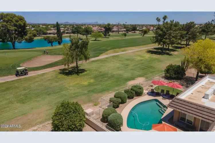 Buy stunning home in Sun City with golf course and lake views