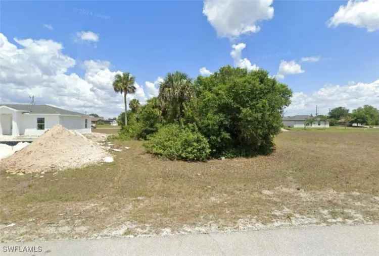 Land For Sale in 2747, Northeast 6th Avenue, Cape Coral, Florida