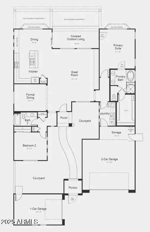 New Construction Cadence Floor Plan in CantaMia