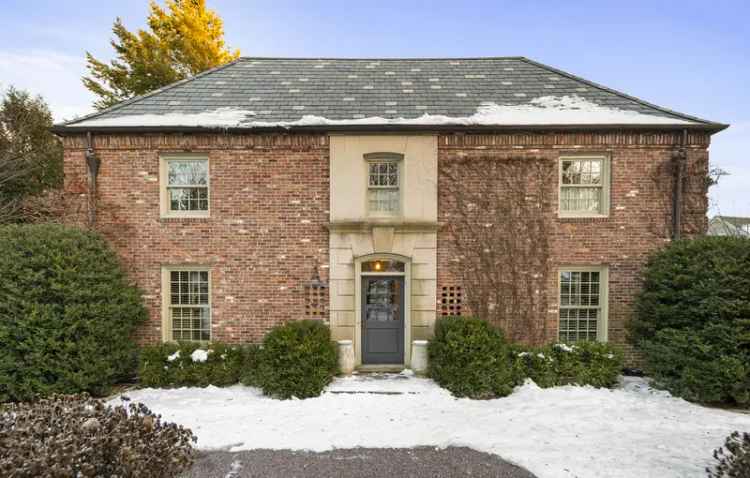 Buy Georgian Brick Home in Belmont Hill with Modern Interior and Oasis