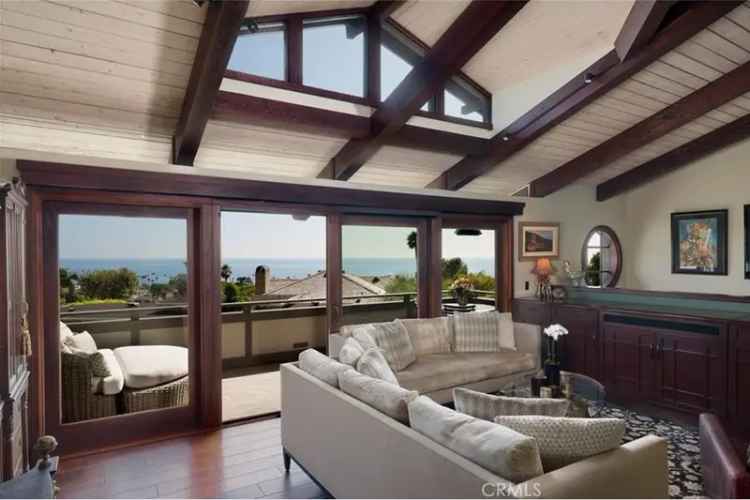 Craftsman home for sale in North Laguna with ocean views