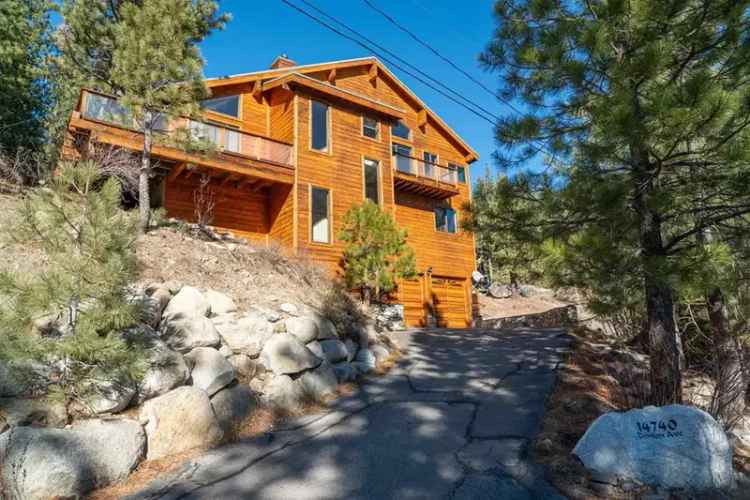 Buy custom home with lake and mountain views in Donner Lake