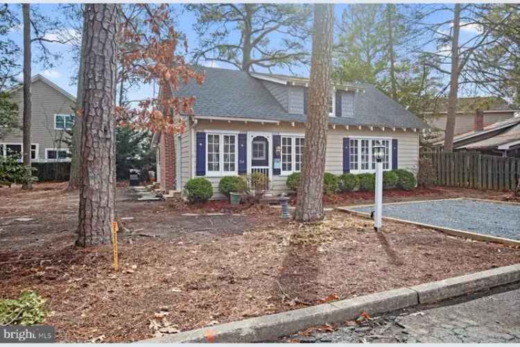 Buy Coastal Cottage in The Pines Rehoboth with 4 Bedrooms and Garden