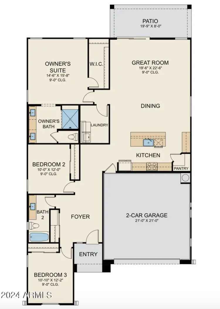 Build Your Dream Home in Highlands Verrado Gated Community 3 Bed 2 Bath