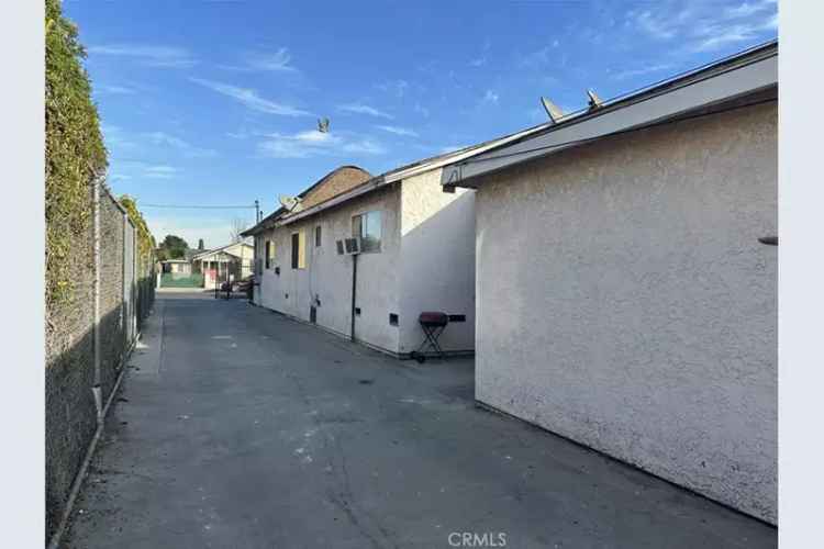 Buy Three Unit Property in South Gate with Garage and Parking