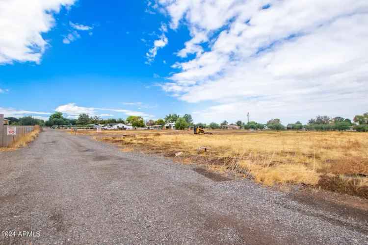 Build Your Dream Home on 2.49 Acres of Prime Land in Gilbert