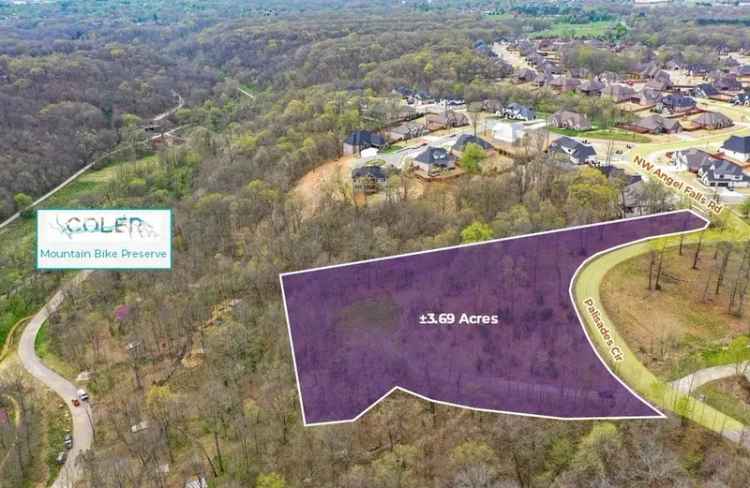 Land For Sale in 2820, Palisades Circle, Bentonville, Arkansas