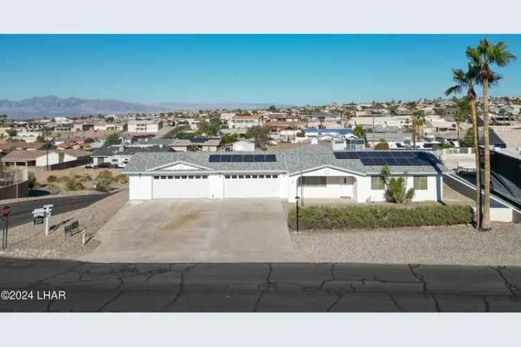 Buy Lake View Home with Spacious Family Room and RV Storage in Havasu