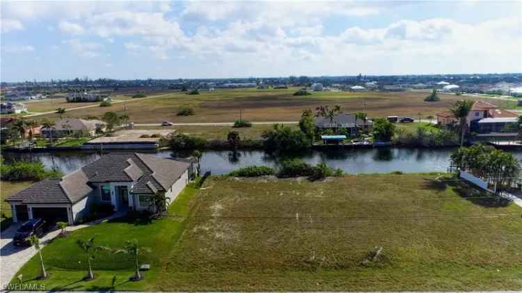 Land For Sale in 629, Northwest 36th Place, Cape Coral, Florida