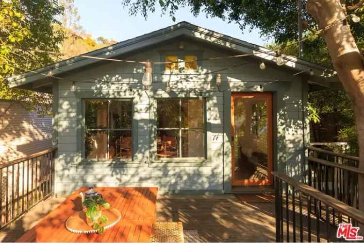 Buy Artist Cottage in Echo Park with Indoor-Outdoor Living Space