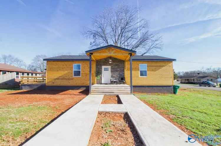 New Construction Home for Sale in Sheffield AL with 3 Beds and 2 Baths