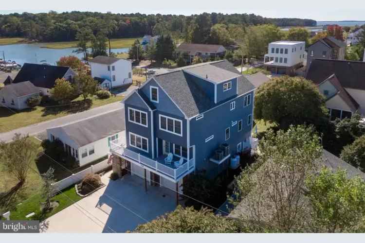 Buy Stunning Custom Coastal Home in Rehoboth Beach with Marina Views