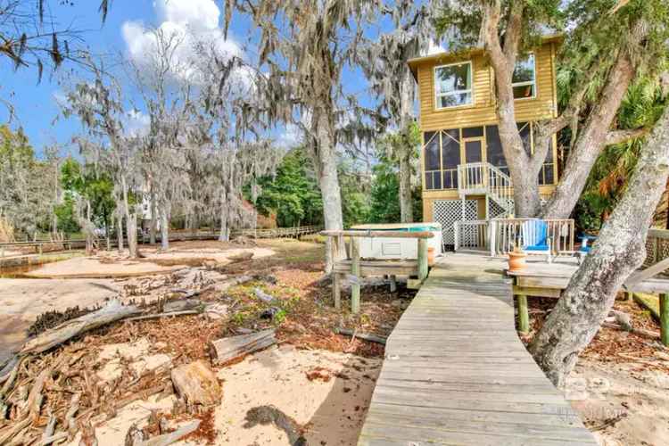 Buy Charming 2 Bedroom Waterfront Home in Fairhope with Spectacular Views