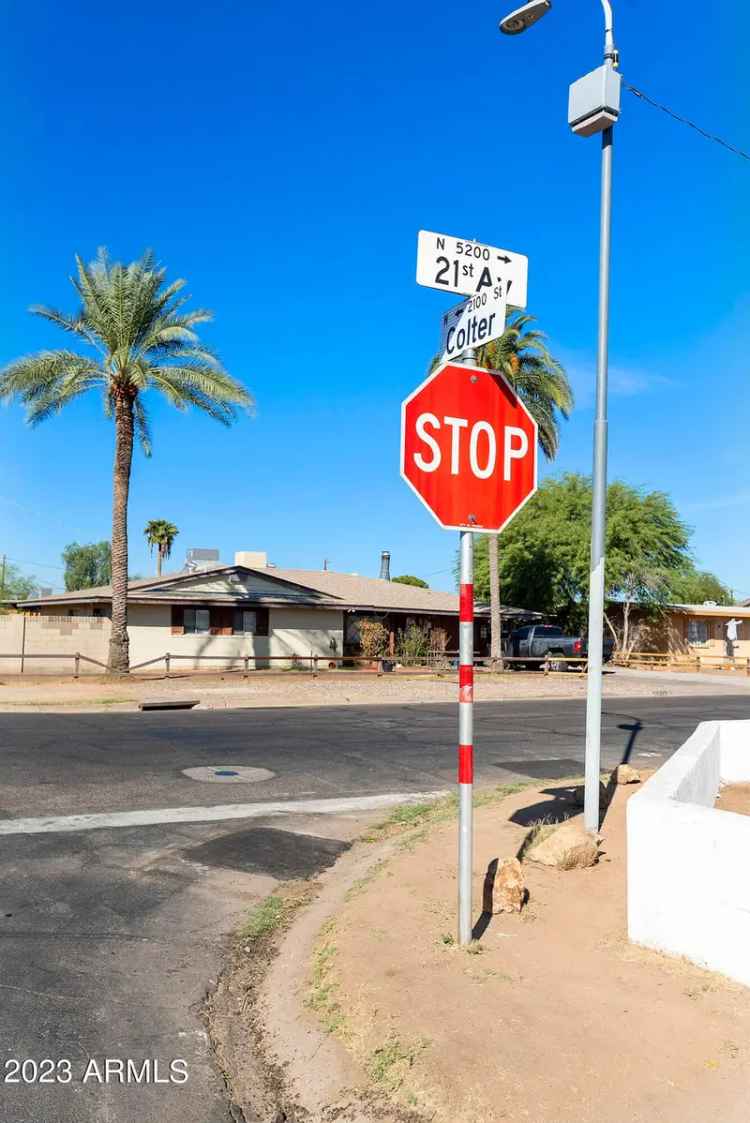 Buy Land with 3 Income Producing Homes in Phoenix