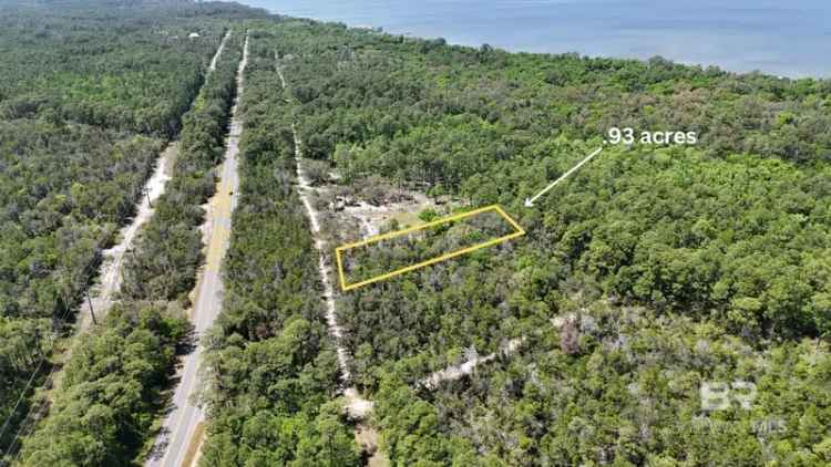 Rent land approximately 0.93 acres in Gulf Shores Alabama