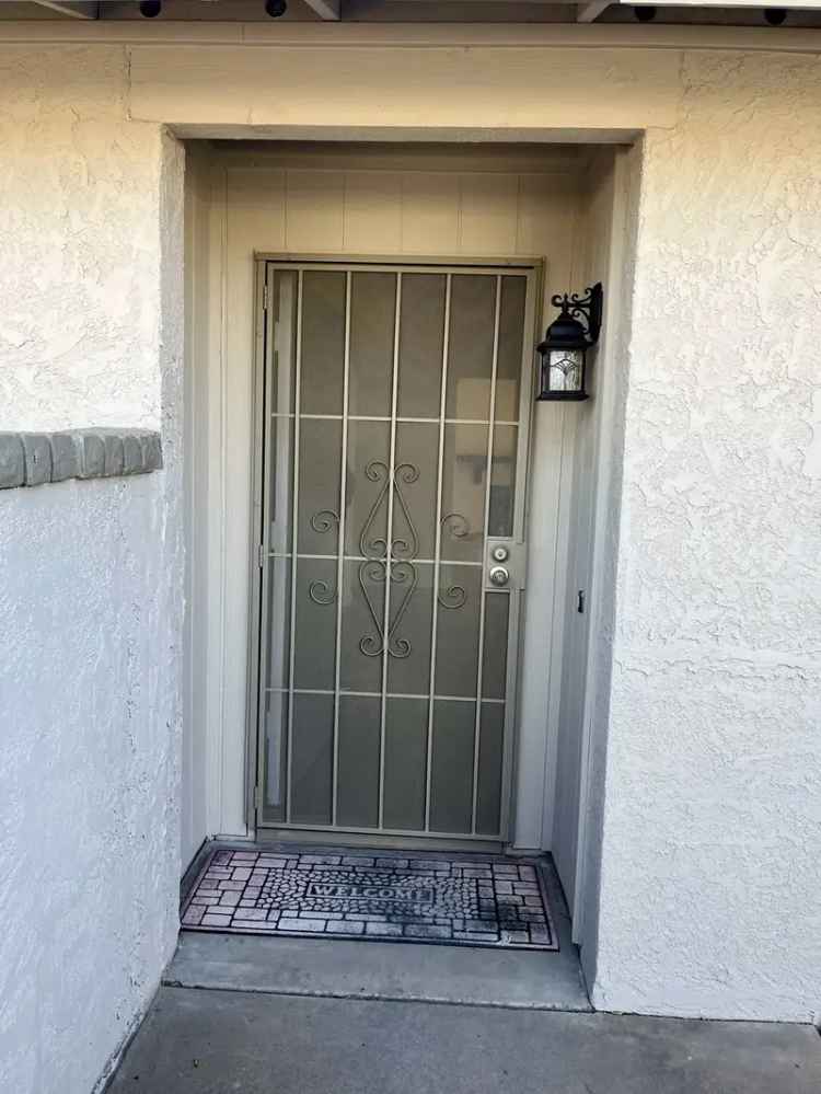 Rent Home Dobson Ranch Single Story with Private Courtyard and Fireplace