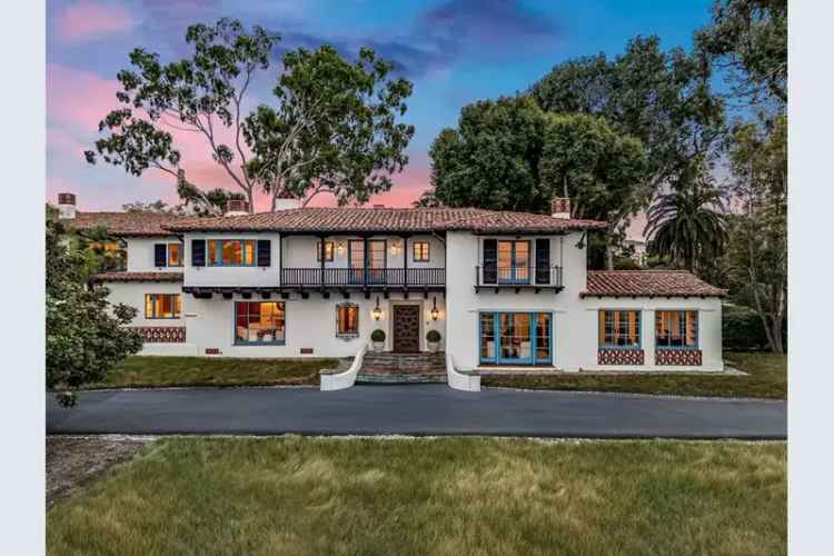 buy estate ocean view La Jolla with historic charm and modern luxury