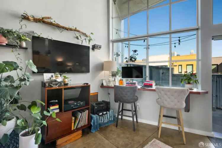 Buy Unique Two Level Corner Loft with Patio and Downtown Views