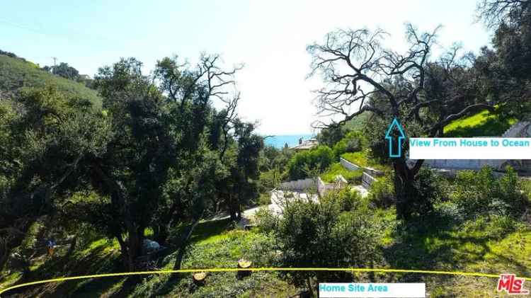 Land For Sale in 4247, Escondido Drive, Unincorporated Santa Monica Mountains, California