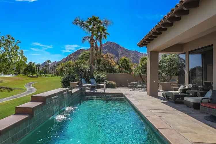 Buy Semi-Custom Home in Indian Wells with Pool and Mountain Views