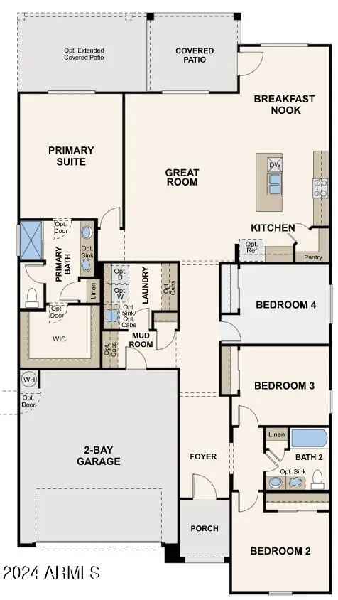 Rent New Construction Single Story Ranch Home in The Village at Sundance