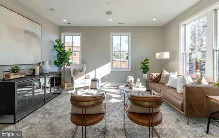 Penthouse Condo for Rent in Logan Circle with Private Roof Deck