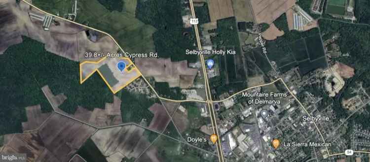 Land For Sale in Selbyville, Delaware