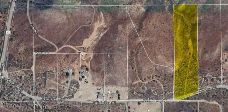 Buy Vacant Land in Acton CA with Scenic Views and 10 Acres