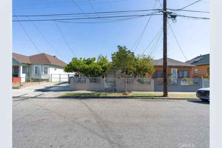 Investment buy two unit property in Los Angeles with great potential