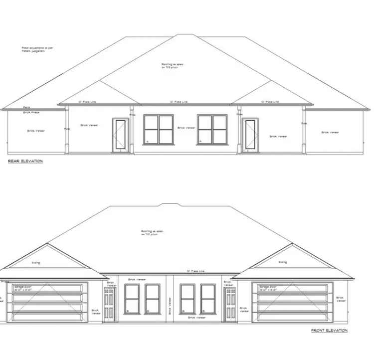 Invest in a New Duplex with Modern Features in Carriage Hills Subdivision