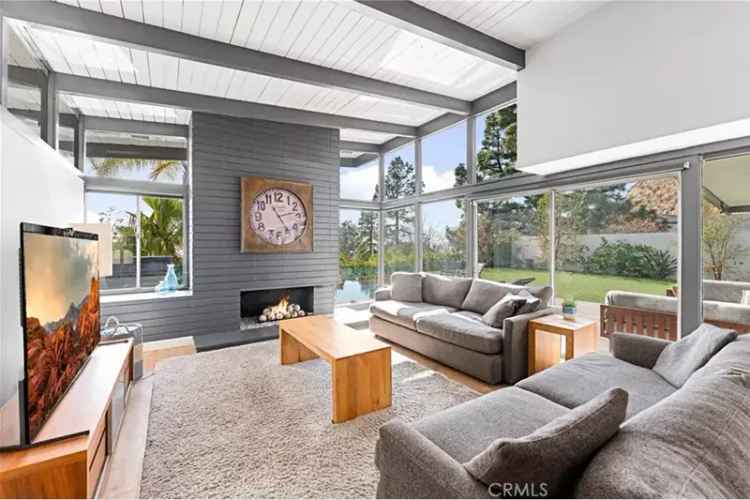 Buy Stunning Mid-Century Modern View Home in La Canada with Luxury Features