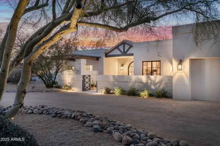 Buy Santa Barbara Styled Home with Pool in North Scottsdale