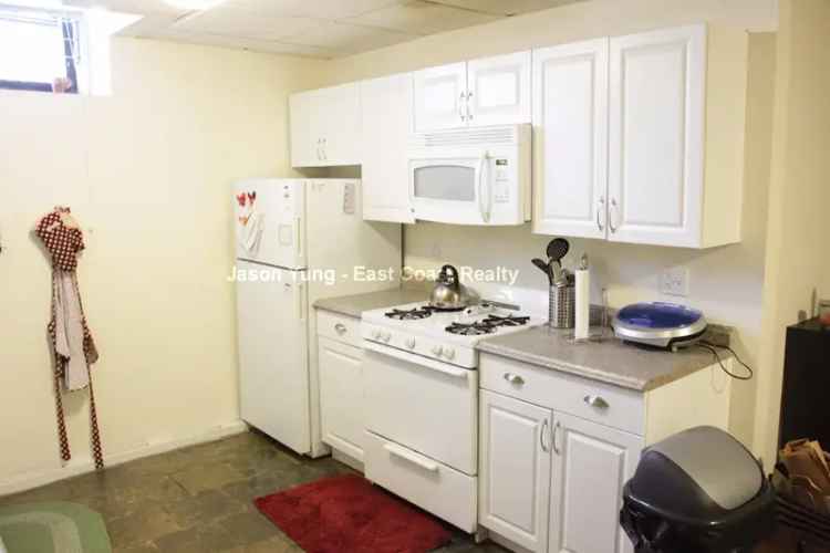 Rent Garden Level Apartment Unit in Fenway with Two Bedrooms and Storage