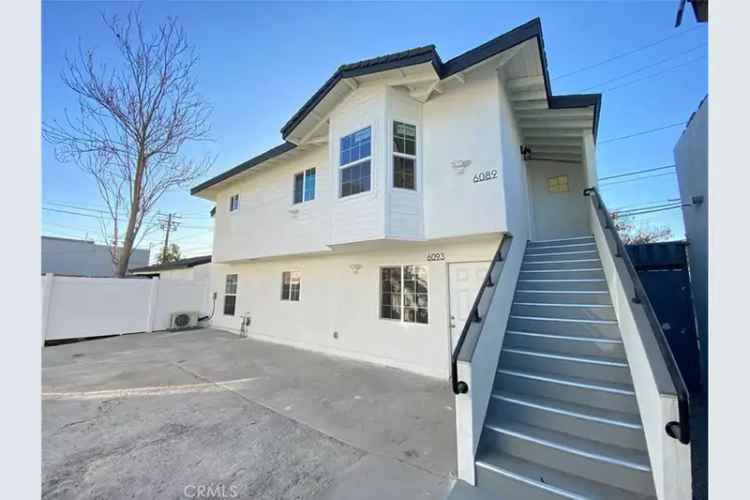 Buy 4-Plex in Long Beach with Turnkey Condition and Development Potential